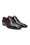 Brown Lace-Up Genuine Leather Men's Shoes