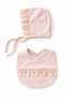 Baby Girl 6-Piece Hospital Discharge Set with Lace Collar, Removable Blanket Included, Newborn 100% Cotton - 7