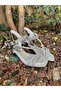 Girl's Silver Stone Evening Dress Sandals with Ankle Strap, Stylish Event Shoes - 7