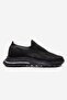 Women's Linen Sneakers BLACK BLACK - 2