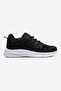 Women's Lace-Up Anorak Sneakers Black White - 2