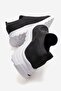 Women's Linen Sneakers Black White - 4