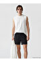 Black Short Length Men's Swim Shorts from Güli̇s Gi̇yi̇m - 5