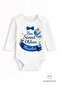 Circumcision Outfit Baby Boy Bodysuit 100% Cotton – I Am Circumcised Mashallah Printed Bodysuit – Long Sleeve Bodysuit - 2