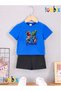 Avengers Heroes Printed T-Shirt Shorts Summer Children's Set