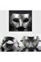 Silver Antique Face Mask - Antique Style Prom Mask - 6