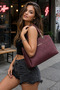 Michael Polo - Women's New Season Hand and Shoulder Bag with 3 Compartments Trend Bag Model: (0227) - 2