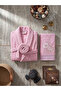 Premium 2-Piece Family Bathrobe Set, Dowry Cotton Gift Bath Set