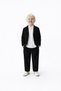 Boy's Oversize 3-Piece Set, Jacket + Shirt + Pants