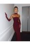 Women's New Season Viral Gloves Detailed Stylish Design Dress