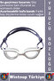 # Goggles Ergonomic Comfortable Silicone Waterproof Anti-Fog Adjustable Sea Pool Swimming Goggles