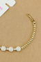 Xuping Bracelet- Vip Xuping Jewellery Round Stone Xuping Bracelet 17+2cm - 4