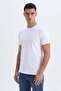 Men'S/Unisex Slim Fit Lycra Body-Fitting Soft Textured Crew Neck T-Shirt - 5