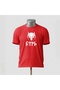 Turkish and Wolf Detail Polo Collar T-Shirt - 2