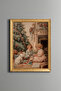 Christmas Joy – Vintage Patterned Frame – Slim Model
