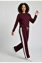 Women's Modal Tracksuit with White Side Stripes - 4