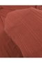Cinnamon-Colored Cotton Thin Knit Fabric Width: 155cm - 4