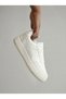 Women's White Sneaker with Gray Detail – Casual Sports Shoes, Comfortable Sole, Casual and Stylish Design - 2