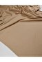 Milky Brown Salmon Color Two-Strand Combed Cotton Fabric 180X290Cm - 6