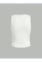 Women's White Crop Blouse with Lace Collar Detail, Fitted and Stylish Top - 5