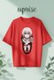 Armin Arlert Attack on Titan Printed Cotton Oversize T-Shirt