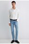 M0211623 Striped Shirt Regular Fit Men's Shirt White - 3