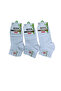 Kuzen Seamless Half Socks Bamboo Men's Socks 3 Pieces