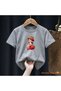 Girl with Strawberry Hat Printed 100% Children's Unisex T-Shirt 5 6 -7 8-9 10 -11 12 Years Old
