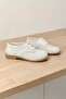Genuine Leather Orthopedic Children's Shoes White Cv-485 - 6