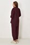Shirt Collar Pants Suit 46399 - 4