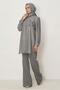 Jacquard Shirt Collar Tunic 46521 - 2