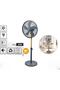 16 Inch Standing Fan, 50W Pedestal Fan with 5 Blades, 3 Speed Control, Low Noise Cooling - 5