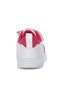 Freedom I Girls' Velcro White / Fuchsia Casual Sneakers - 6