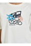 Teen Boys Oversized T-Shirt with Graffiti Print - 3