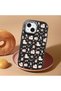 Black Silicone Case Compatible with iPhone 15 with Shock-Absorbing Camera Protections - 3
