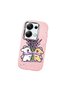 Redmi Note 13 Pro 4g Compatible Shock-Absorbing Camera Protected Pink Silicone Case - 4