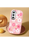 Pink Silicone Case Compatible with Tecno Camon 40 Pro 5g (Cm7) with Shock-Absorbing Camera Protections - 2