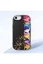 Black Silicone Case with Shock-Absorbing Camera Protections Compatible with iPhone 7/8/Se 2020 2022