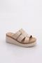 2512308Y Women's Leather Slippers - 5