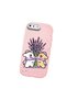 Pink Silicone Case with Shock-Absorbing Camera Protections Compatible with iPhone 7 Plus/8 Plus - 3