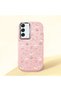 Pink Silicone Case with Shock-Absorbing Camera Protection Compatible with Samsung Galaxy S22