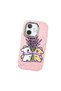 Oppo A5 Pro 4G/5G Compatible Shock-Absorbing Camera Protected Pink Silicone Case - 3