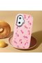Poco F7 Compatible Shock-Absorbing Camera Protected Pink Silicone Case - 2