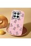 Pink Silicone Case Compatible with Mi 15t Pro with Shock-Absorbing Camera Protection - 2