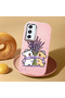 Pink Silicone Case with Shock-Absorbing Camera Protection Compatible with Samsung Galaxy A54 - 2