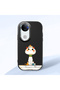 Vivo V50 Compatible Shock-Absorbing Camera Protected Black Silicone Case