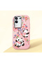 Vivo Y29 4g Compatible Shock-Absorbing Camera Protected Pink Silicone Case