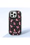 Black Silicone Case Compatible with iPhone 15 Pro Max with Shock-Absorbing Camera Protections