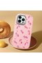 Pink Silicone Case with Shock-Absorbing Camera Protections, Compatible with iPhone 13 Pro - 2