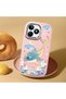 Realme C51/C53 Compatible Shock-Absorbing Camera Protected Pink Silicone Case - 2